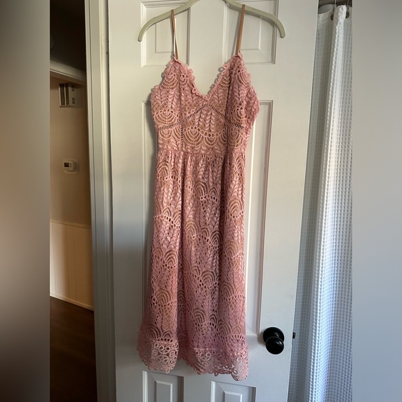 Current Air pink midi dress - Picture 4 of 4